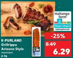 Kaufland K-PURLAND Grillrippe Arizona Style Angebot