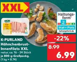 Kaufland K-PURLAND Hähnchenbrust Innenfilets XXL Angebot