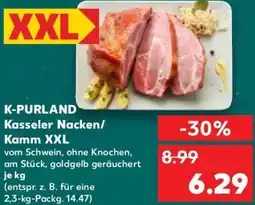 Kaufland K-PURLAND Kasseler Nacken/ Kamm XXL Angebot