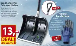 Sonderpreis Baumarkt ergonomischer Schneeschieber Angebot