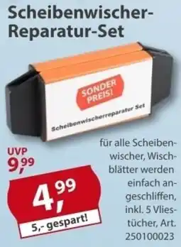 Sonderpreis Baumarkt Scheibenwischer Reparatur-Set Angebot