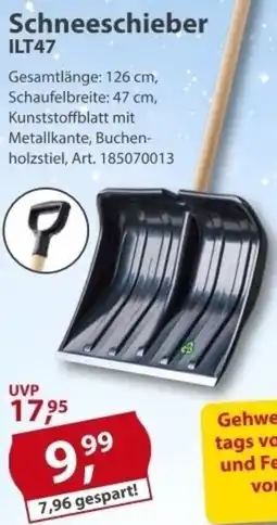 Sonderpreis Baumarkt Schneeschieber ILT47 Angebot