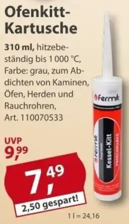 Sonderpreis Baumarkt Ofenkitt Kartusche Angebot