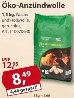 Sonderpreis Baumarkt Öko-Anzündwolle Angebot