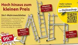 Sonderpreis Baumarkt 3in1-Mehrzweckleiter Angebot