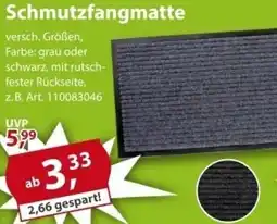 Sonderpreis Baumarkt Schmutzfangmatte Angebot