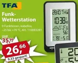Sonderpreis Baumarkt TFA Funk Wetterstation Angebot