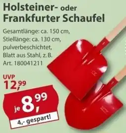 Sonderpreis Baumarkt Holsteiner oder Frankfurter Schaufel Angebot