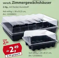 Sonderpreis Baumarkt versch. Zimmergewächshäuser Angebot