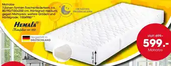 Möbel Martin HEMAFA Matratze Angebot
