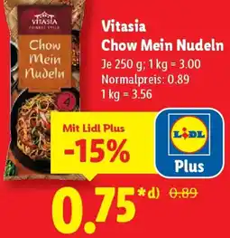 Lidl Vitasia Chow Mein Nudeln Angebot