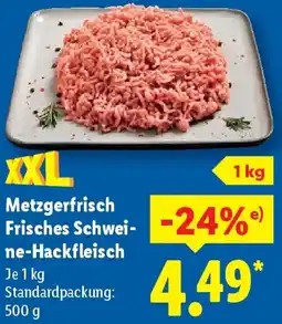 Lidl Metzgerfrisch Frisches Schweine-Hackfleisch Angebot