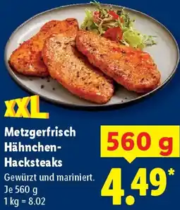 Lidl Metzgerfrisch Hähnchen Hacksteaks Angebot