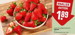 REWE Erdbeeren Angebot