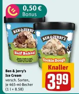 REWE Ben & Jerry's Ice Cream Angebot