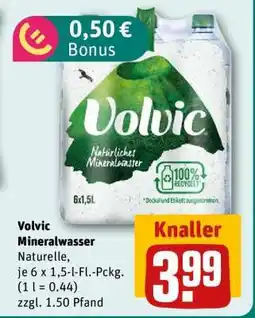 REWE VOLVIC Mineralwasser Angebot