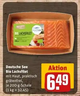 REWE Deutsche See Bio Lachsfilet Angebot