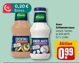 REWE Knorr Schlemmersauce Angebot