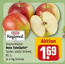 REWE Rote Tafeläpfel Angebot