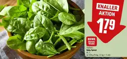 REWE Baby-Spinat Angebot