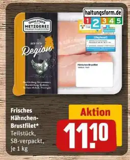 REWE Frisches Hähnchen-Brustfilet Angebot