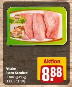 REWE Frische Puten Schnitzel Angebot