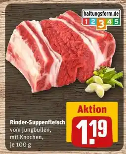 REWE Rinder Suppenfleisch Angebot