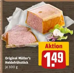 REWE Original Müller's Heidefrühstück Angebot