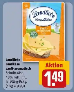 REWE Landliebe Landkäse sanft-aromatisch Angebot