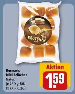 REWE Dermaris Mini Brötchen Angebot