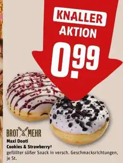 REWE Maxi Dooti Cookies & Strawberry² Angebot