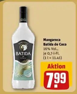 REWE MANGAROCA Batida de Côco Angebot
