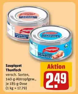 REWE SAUPIQUET Thunfisch­ Angebot