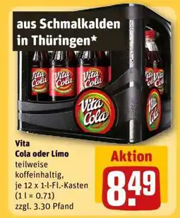 REWE Vita Cola oder Limo Angebot