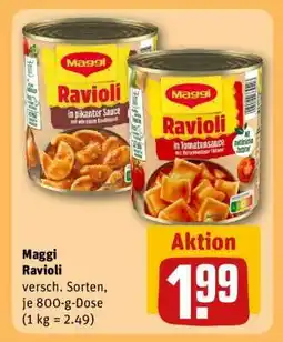 REWE Maggi Ravioli Angebot