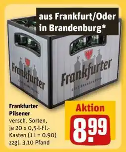 REWE Frankfurter Pilsener Angebot