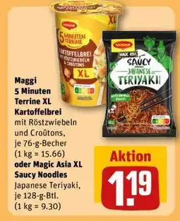 REWE Maggi 5 Minuten Terrine XL Kartoffelbrei Angebot