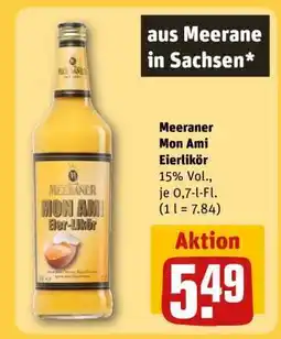 REWE Meeraner Mon Ami Eierlikör Angebot