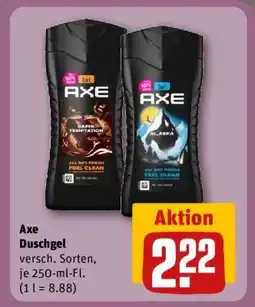 REWE AXE Duschgel Angebot