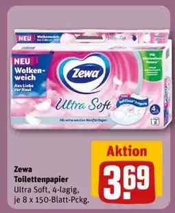 REWE Zewa Toilettenpapier Angebot