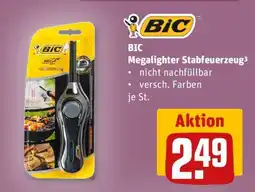 REWE BIC Megalighter Stabfeuerzeug³ Angebot