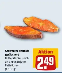 REWE Schwarzer Heilbutt geräuchert Angebot