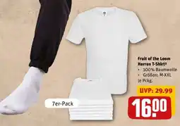 REWE Fruit of the Loom Herren T-Shirt³ Angebot