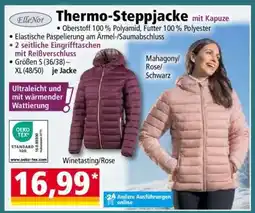 Norma Thermo-Steppjacke mit Kapuze Angebot