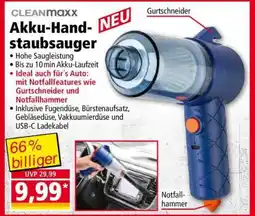 Norma Akku-Handstaubsauger Angebot