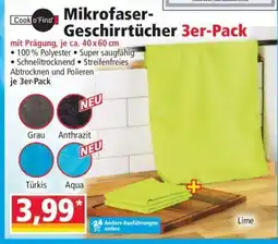 Norma Mikrofaser-Geschirrtücher 3er-Pack Angebot