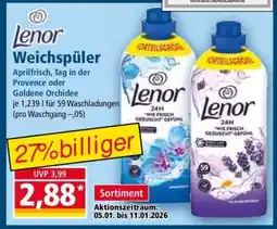 Norma Lenor Weichspüler Angebot