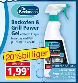 Norma Backofen & Grill Power Gel Angebot