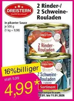 Norma 2 Rinder-/2 Schweine-Rouladen Angebot