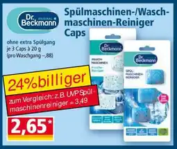 Norma Spülmaschinen-/ Waschmaschinen-Reiniger Caps Angebot